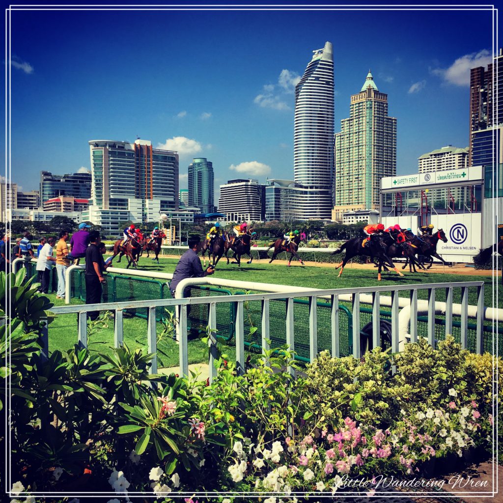 Horse racing at the Royal Bangkok Sports Club