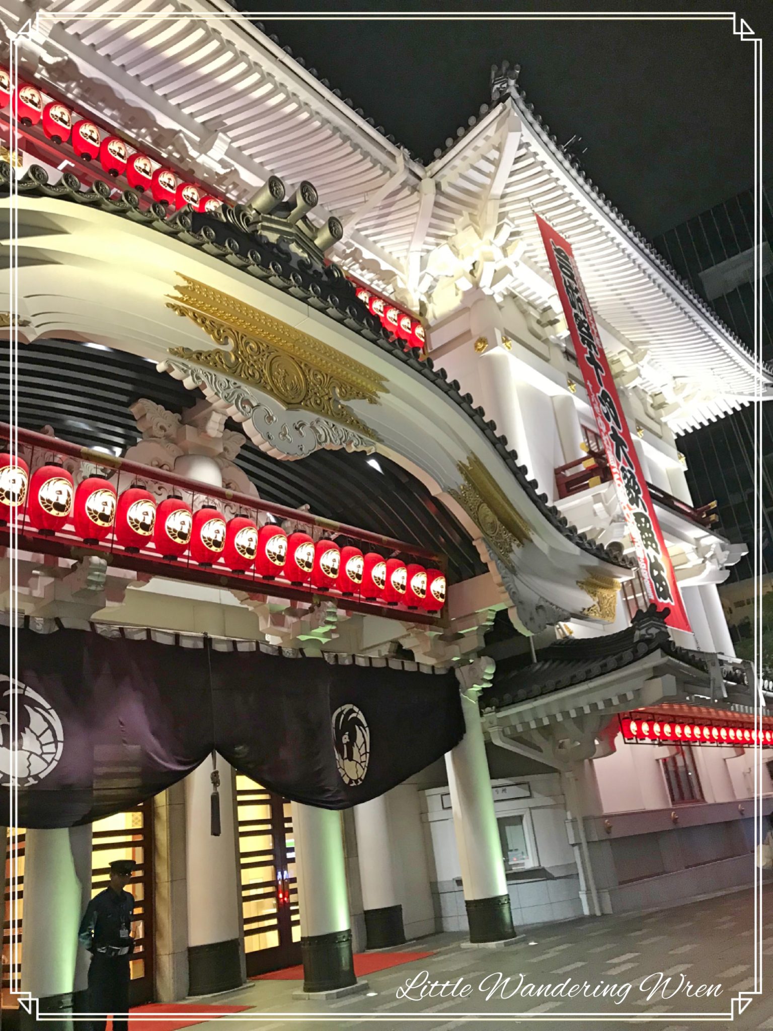 Kabukiza Theatre, Toyko, Japan - LittleWanderingWren