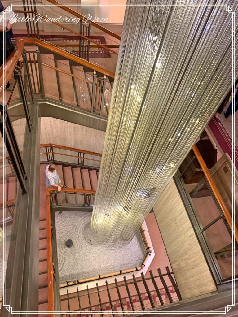 Stairway style at Imperial Hotel Tokyo