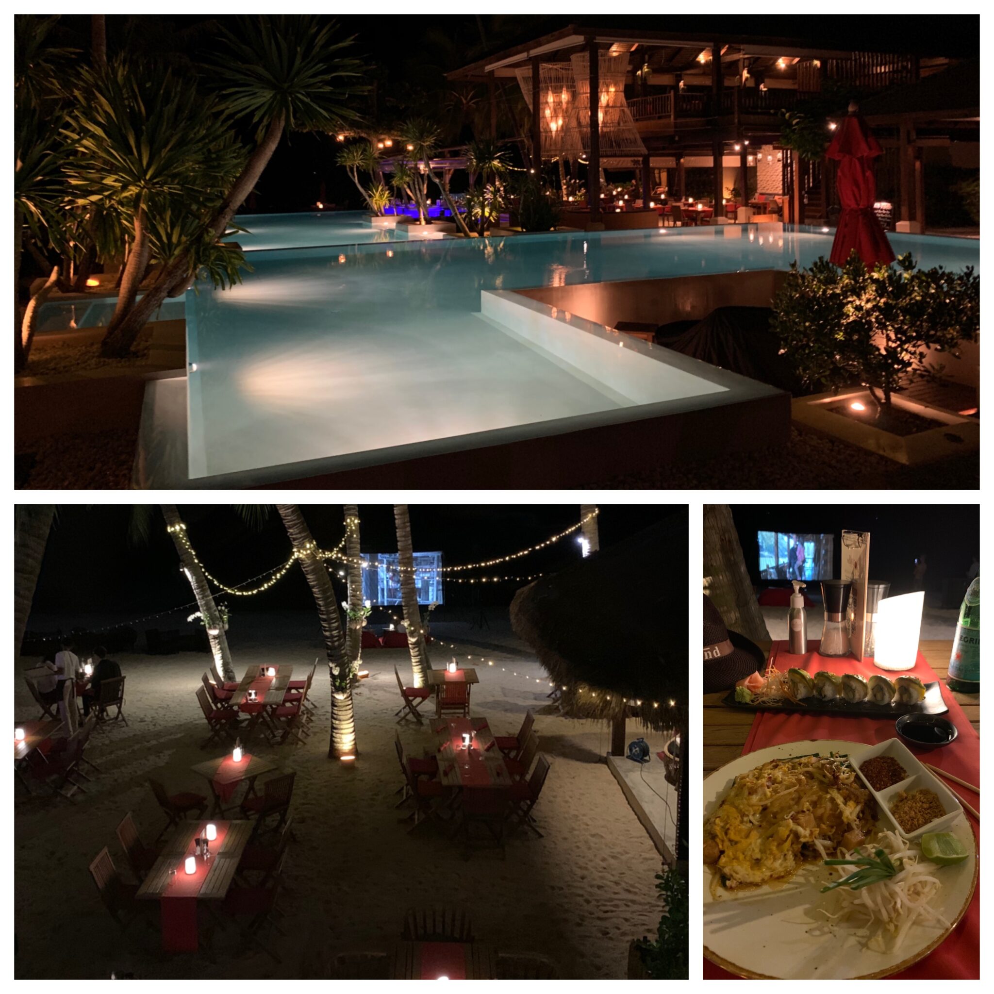 Anantara Rasananda Koh Phangan night time views