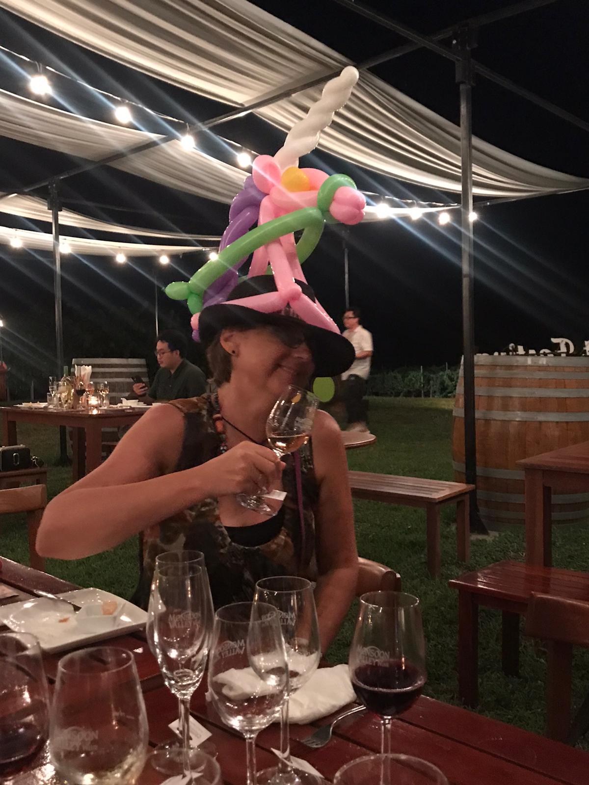 Little Wandering Wren Wine tasting at Monsoon Valley Harvest Festival Hua Hin