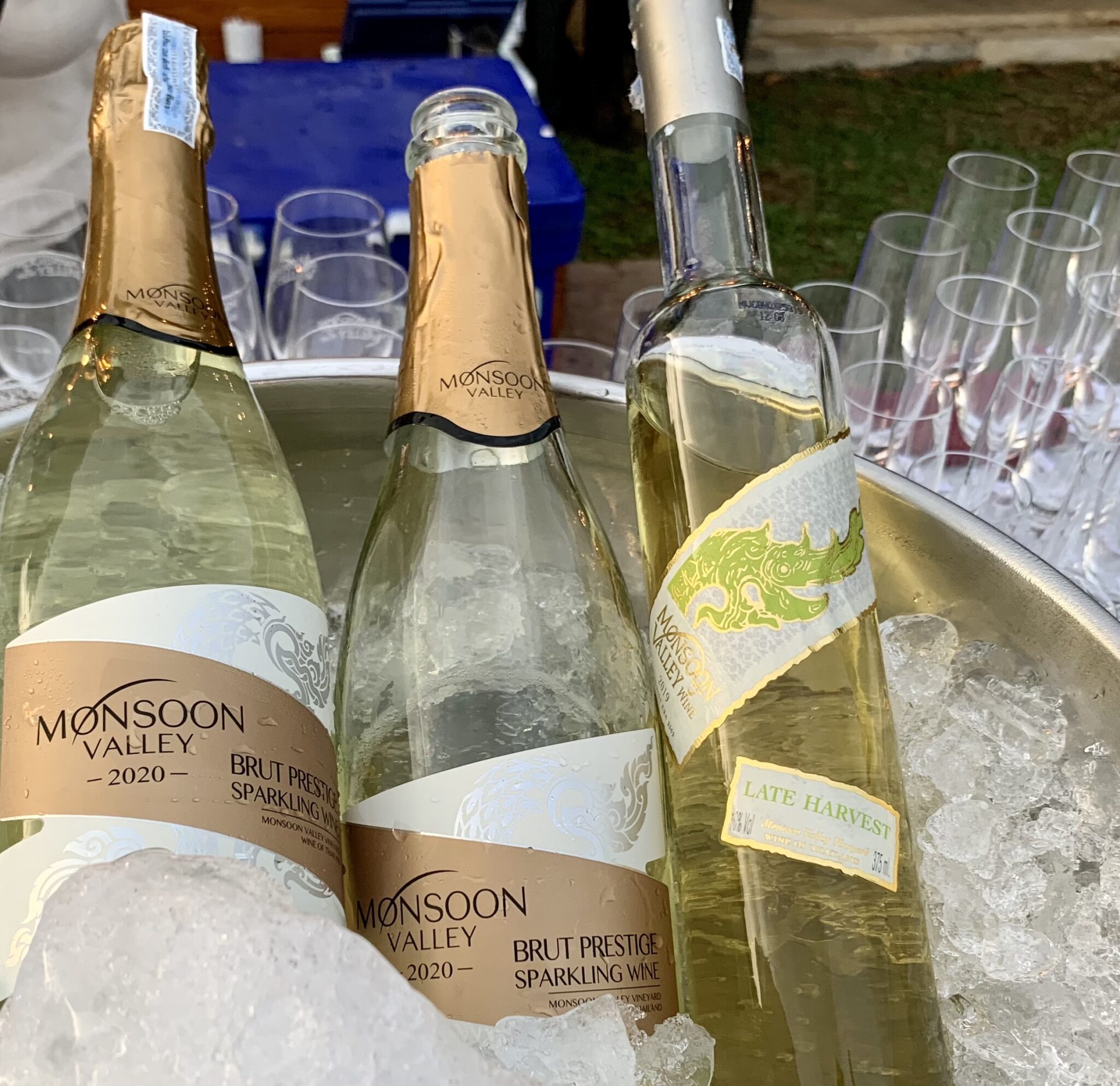 Wine at Monsoon Valley Hua Hin