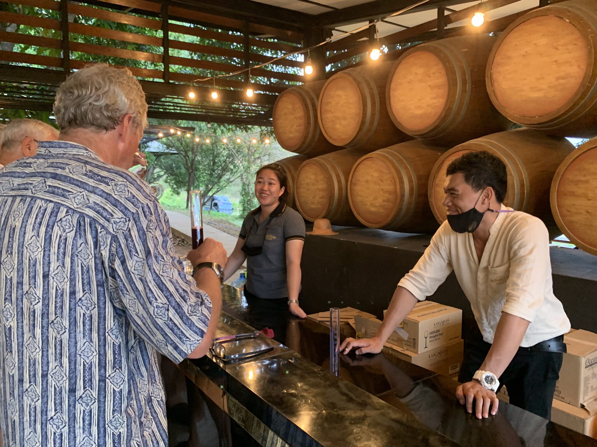 Monsoon Valley harvest festival wine blending and tasting 