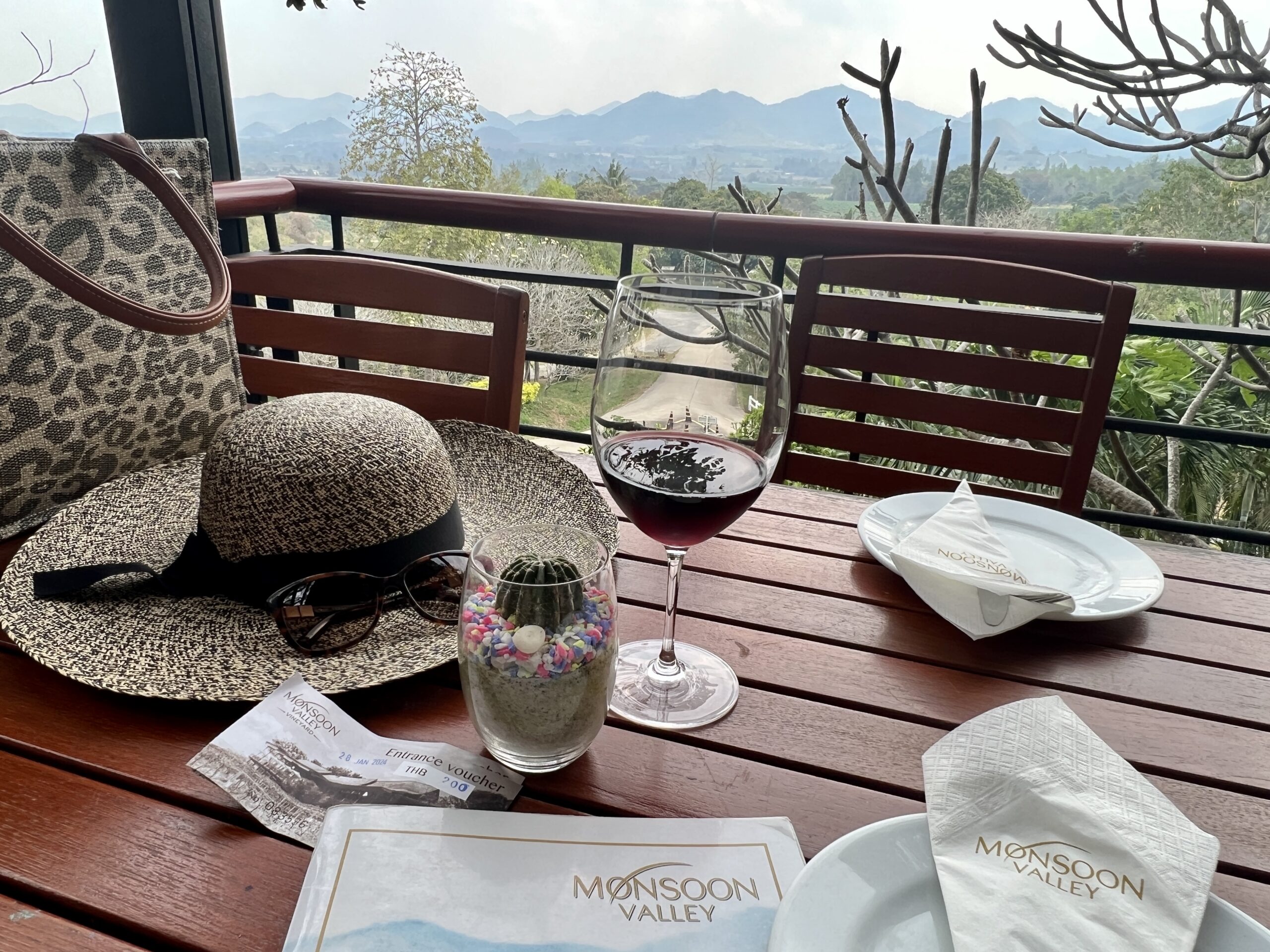 Lunch at Monsoon Valley Vineyard