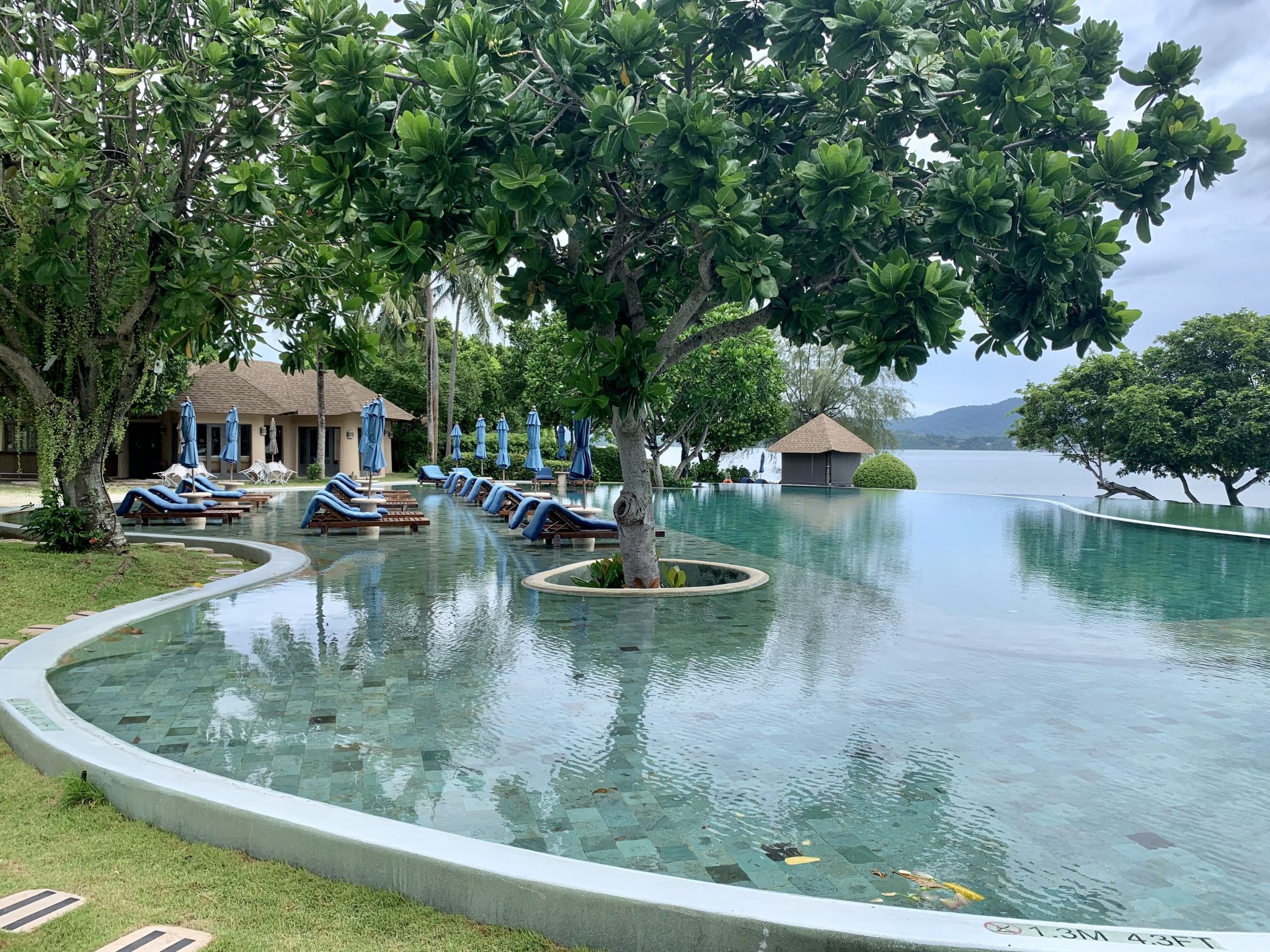 Swimming pool at The Naka Island