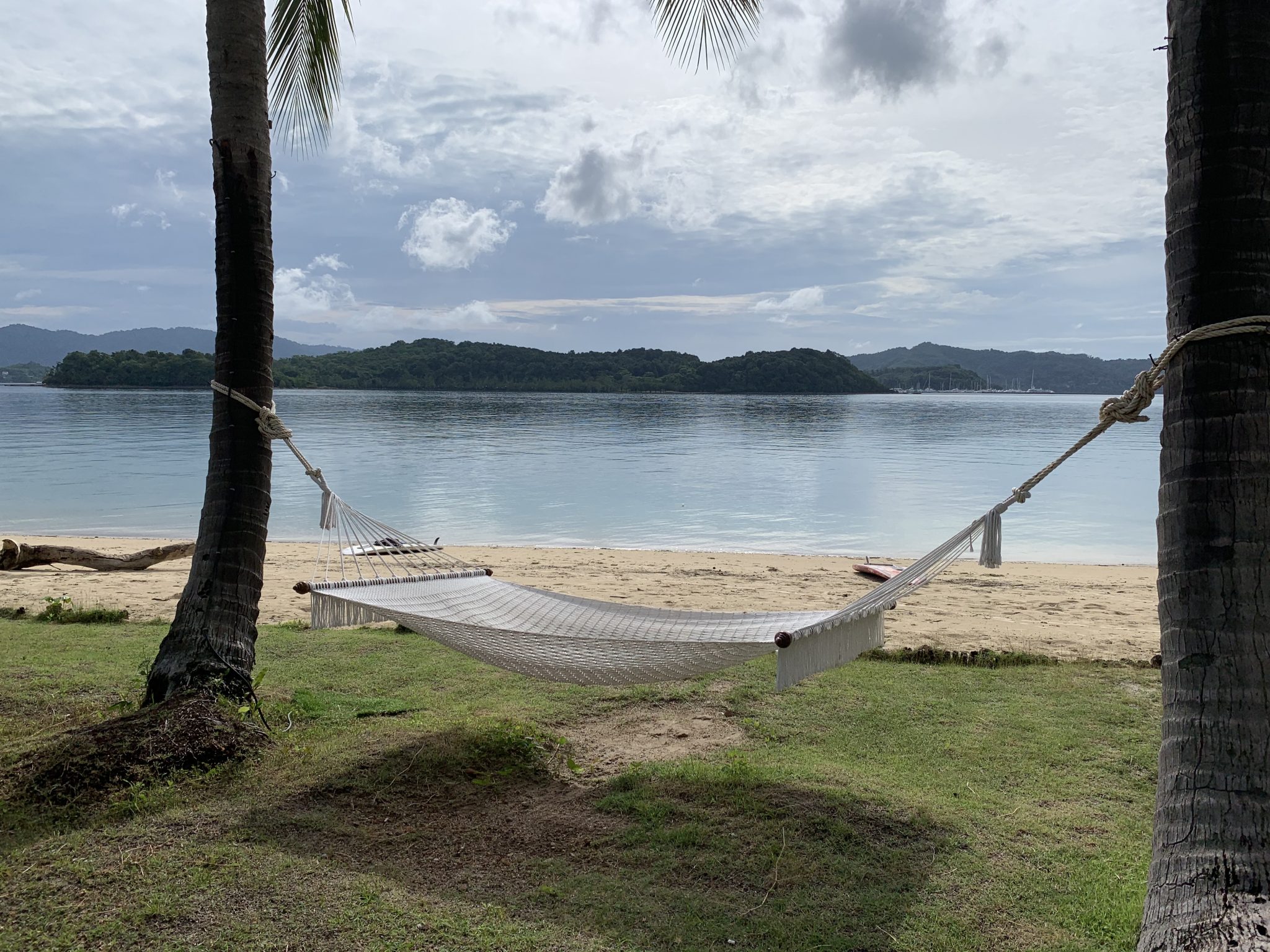 Relaxing hammock at The Naka Island