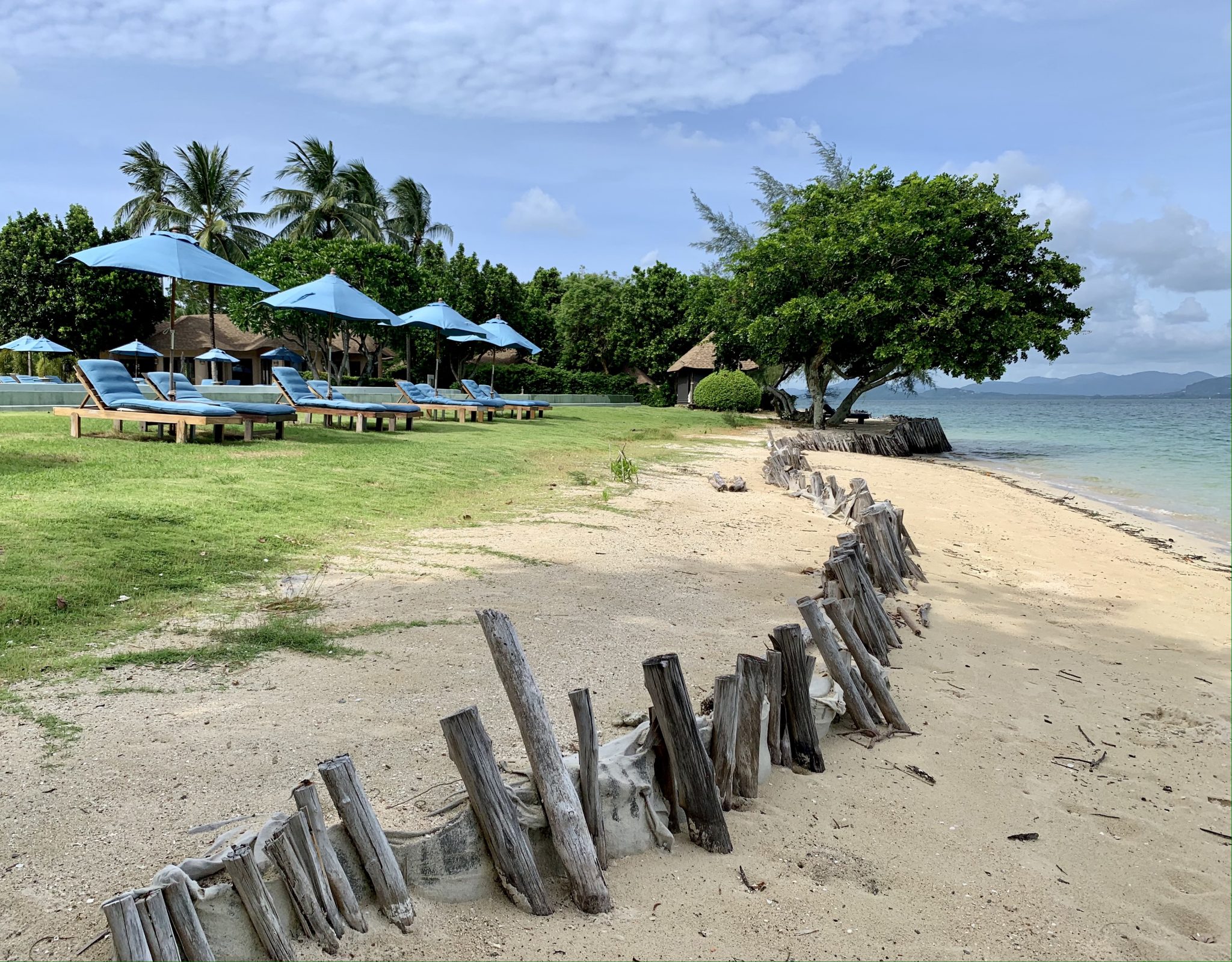 The beach at The Naka Island