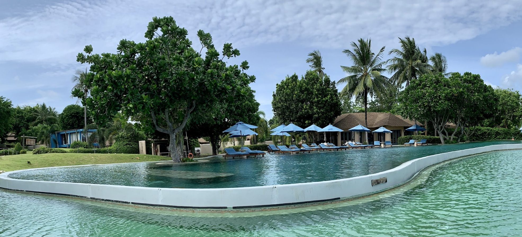 Swimming pool at The Naka Island