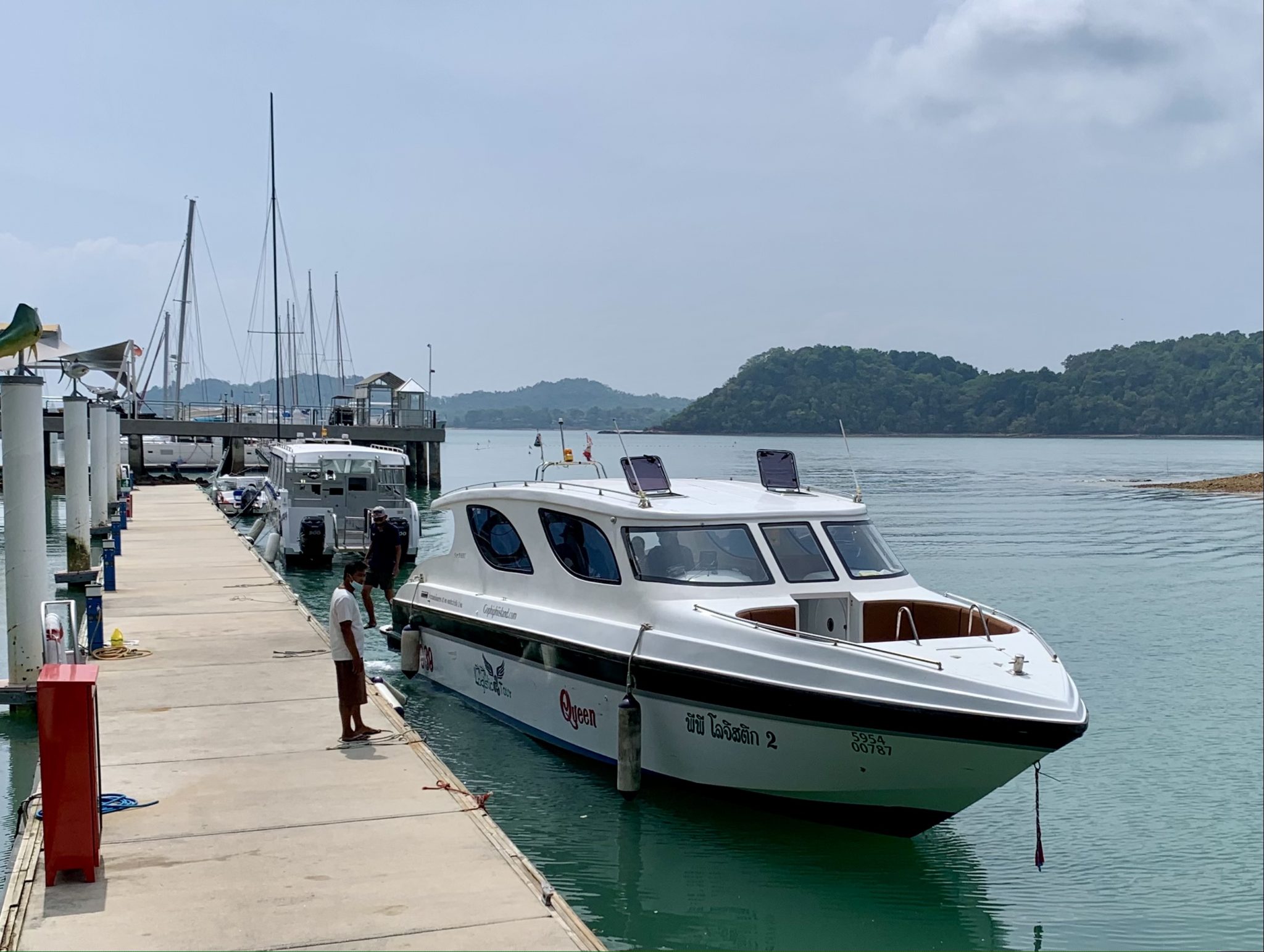 Speedboat Departures Ao Nang Pier 