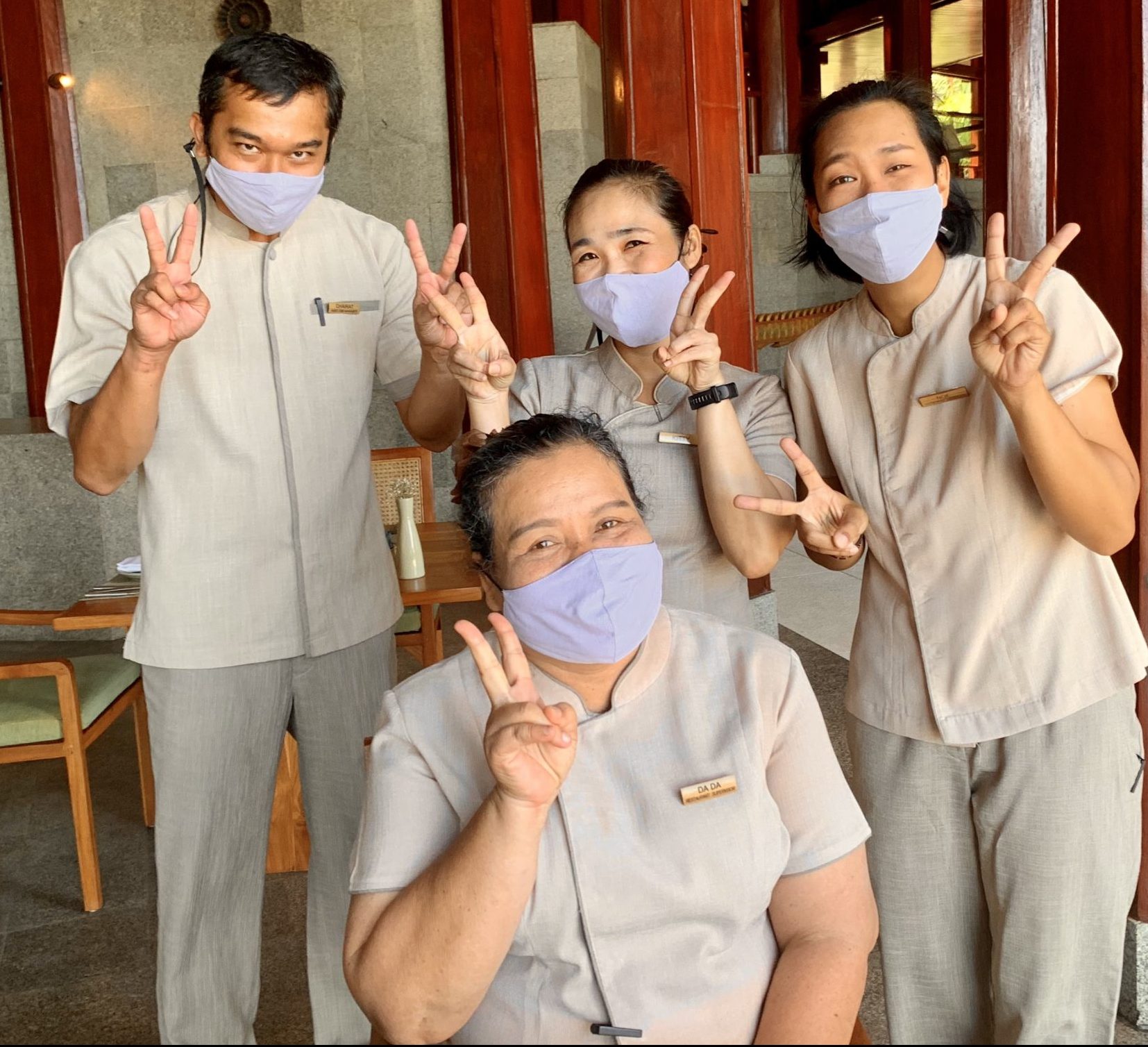 The Surin Phuket, Staff