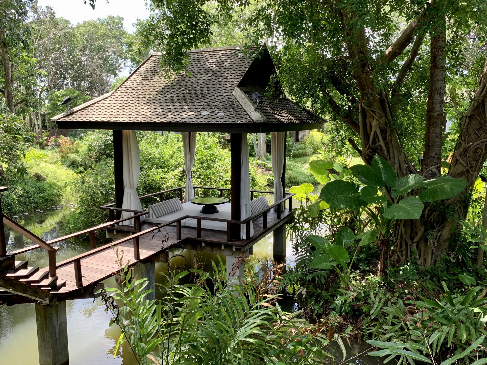 Anantara Mai Khao lagoon seating