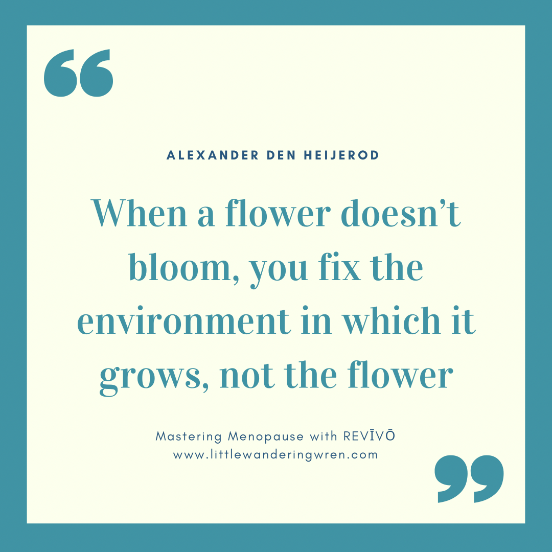Quote Revivo Mastering Menopause