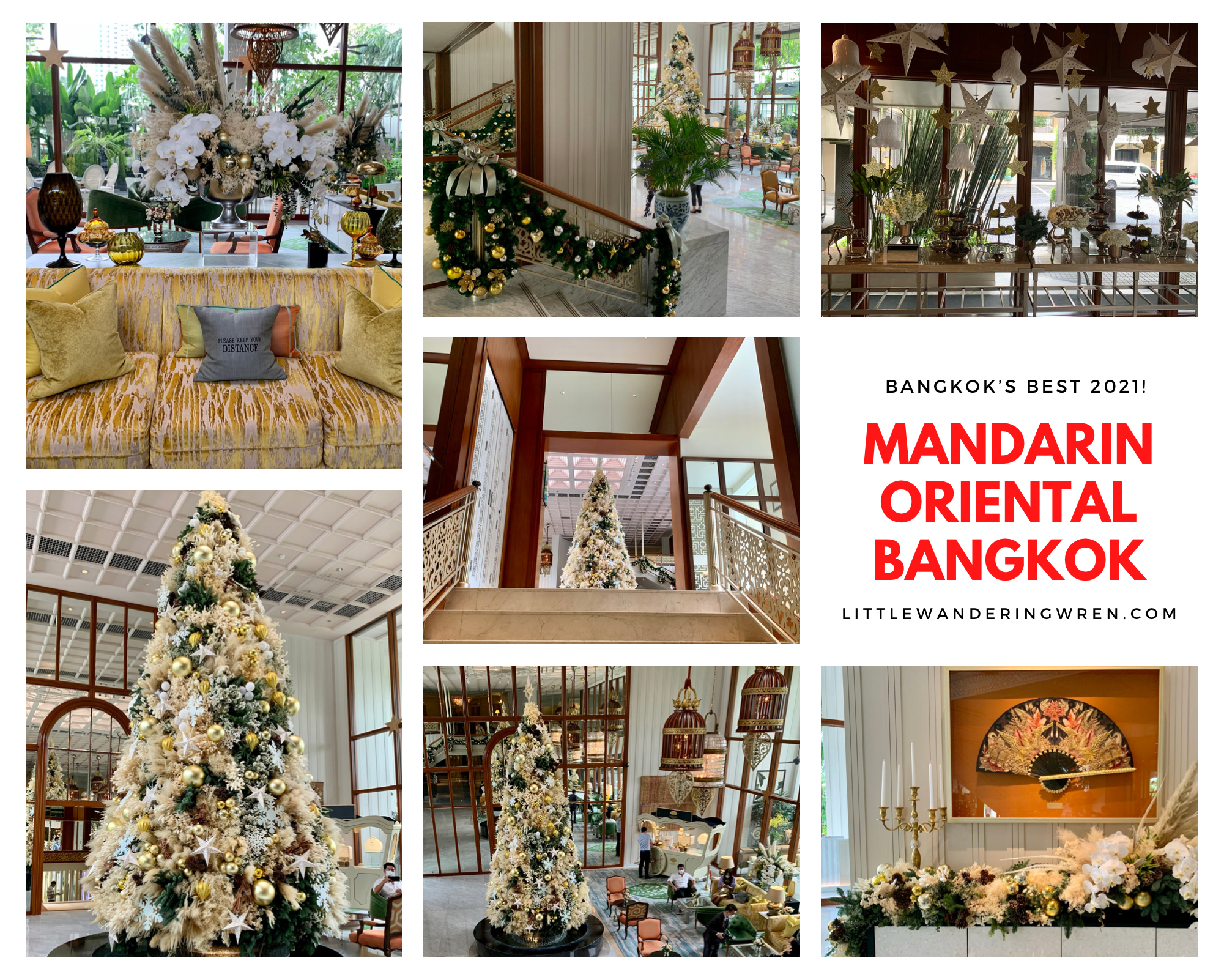 Mandarin Oriental Christmas decorations 2021