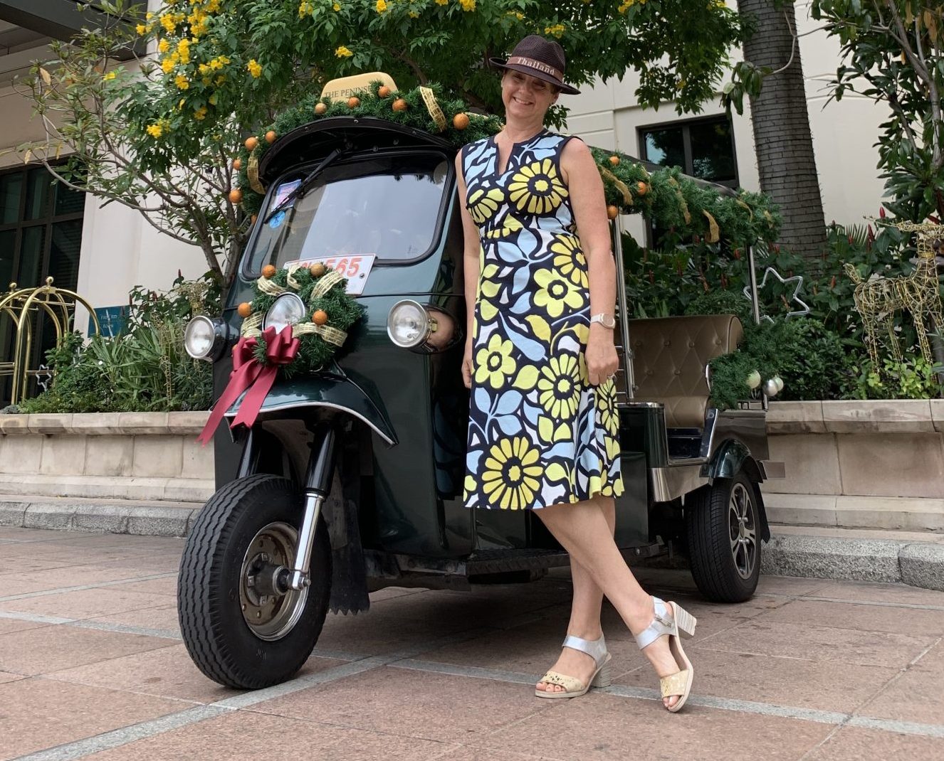 The Peninsula Bangkok festive Tuk Tuk
