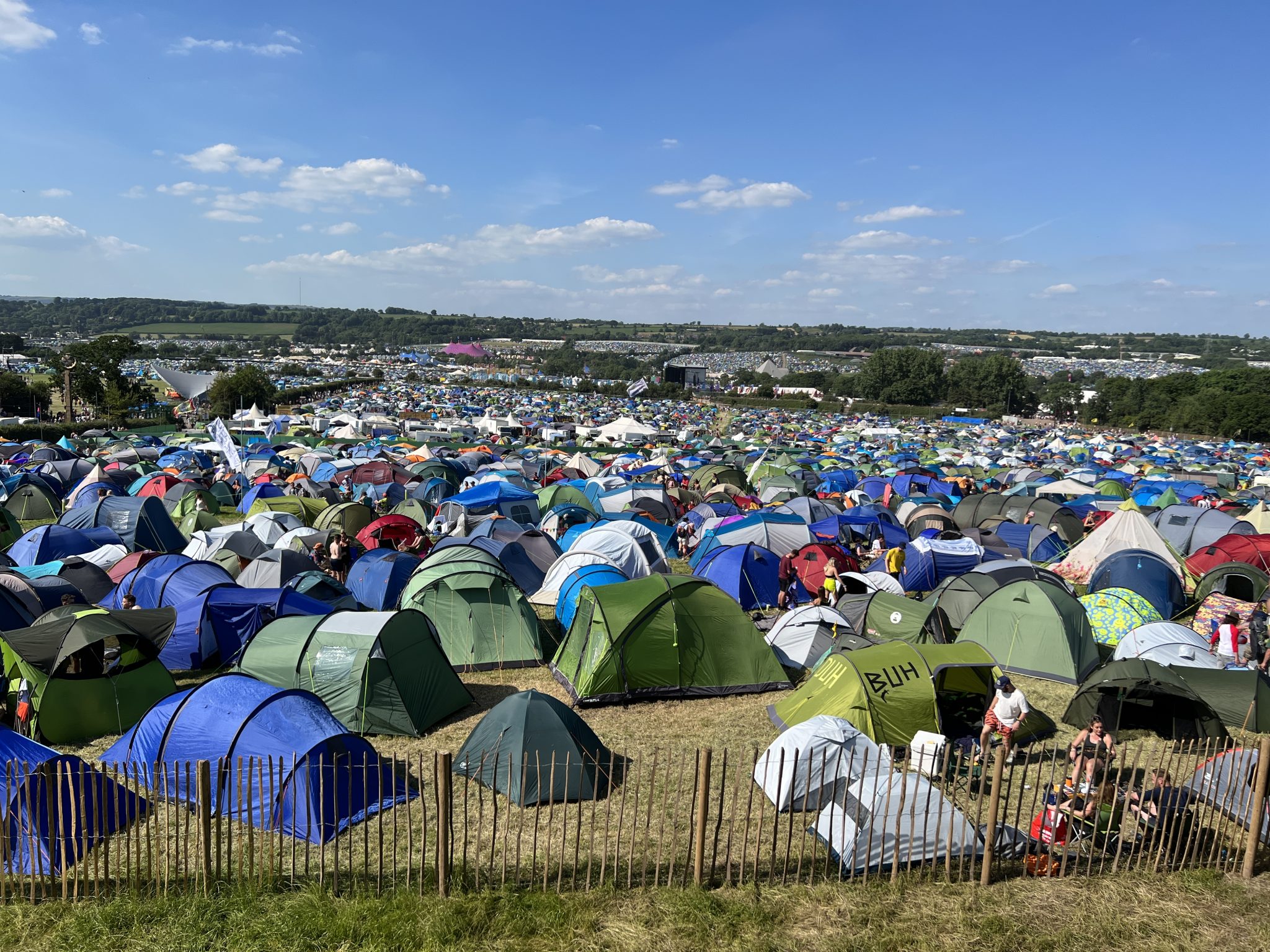 Glastonbury Camping 2022