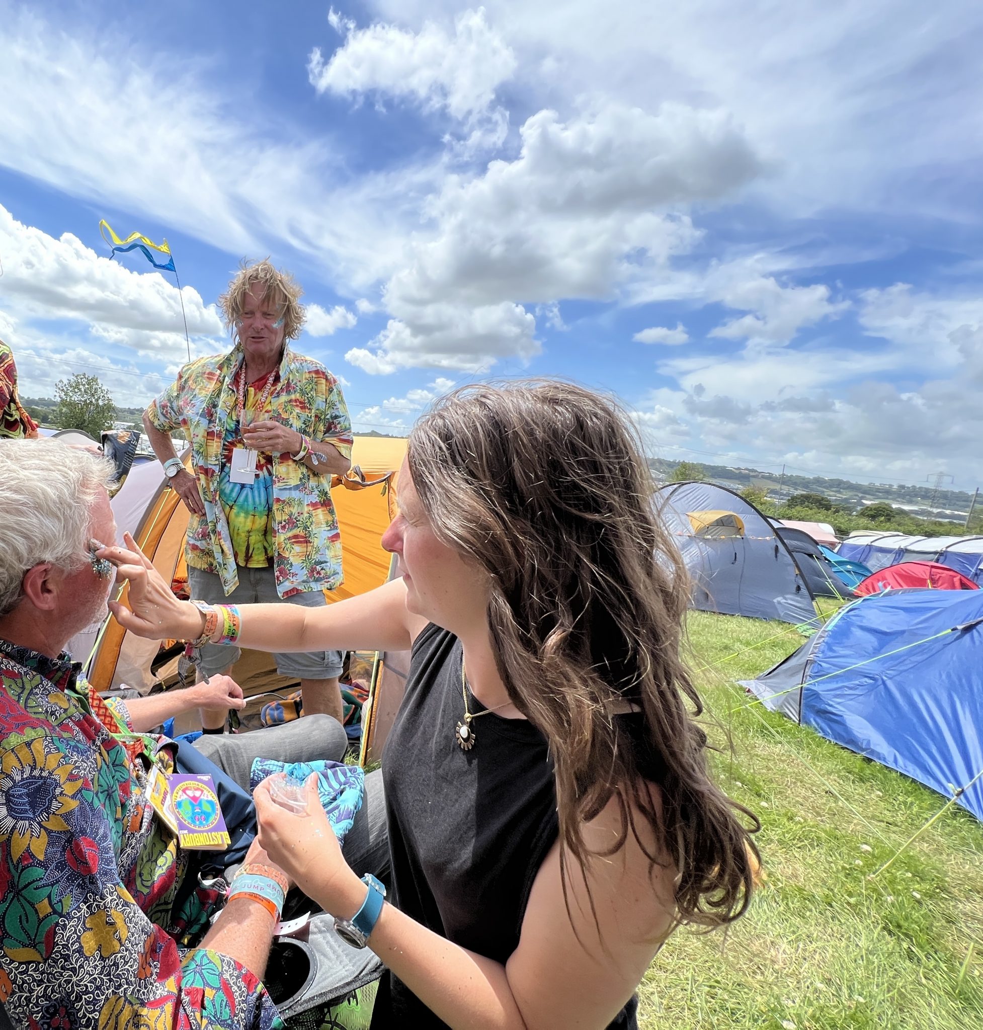 Glittering up at Glasto 2022