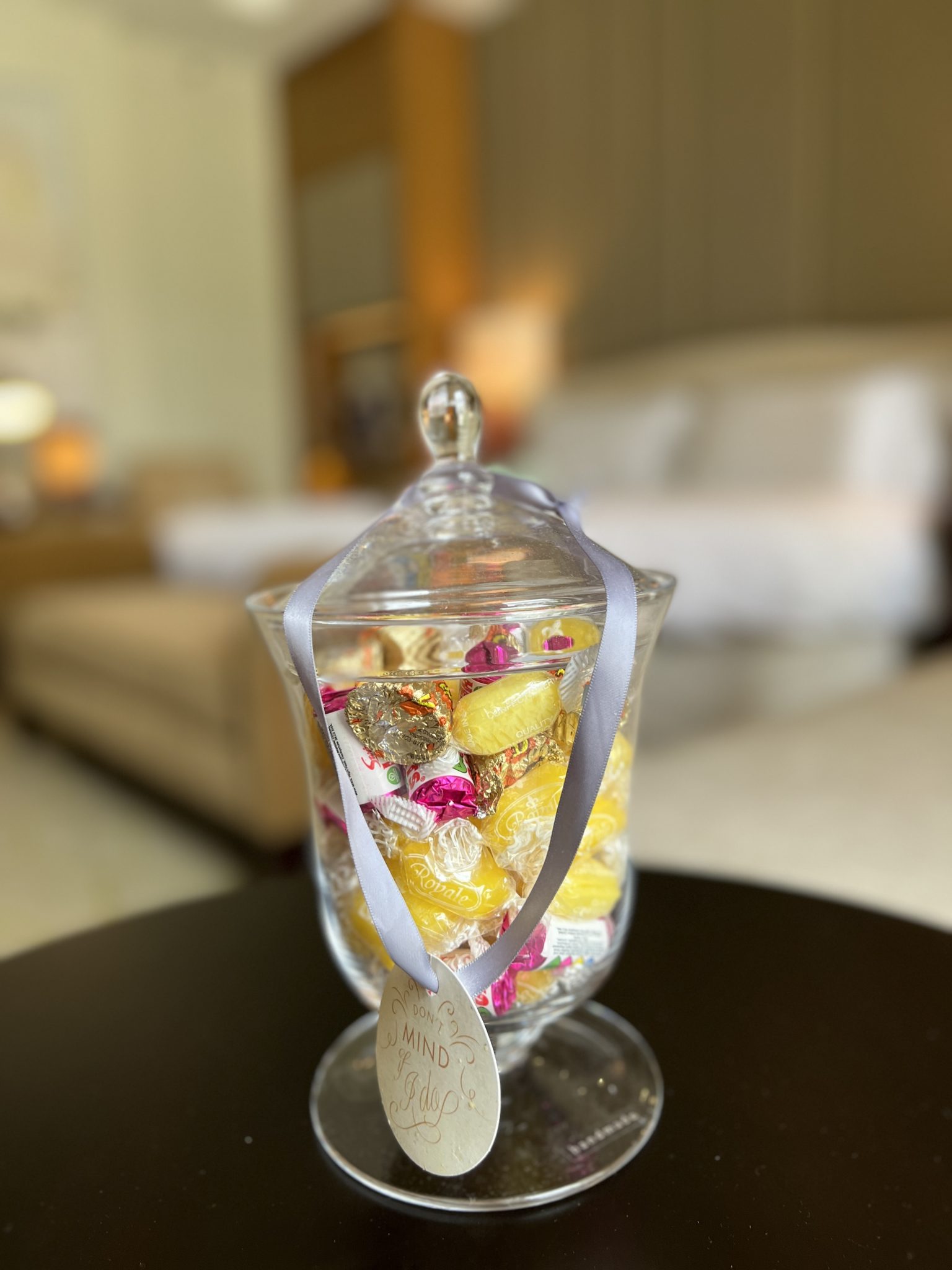 Lollie jar at Corinthia London