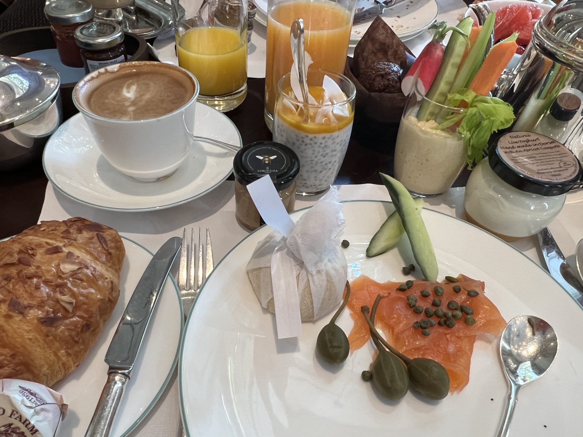 Continental Breakfast at Corinthia
