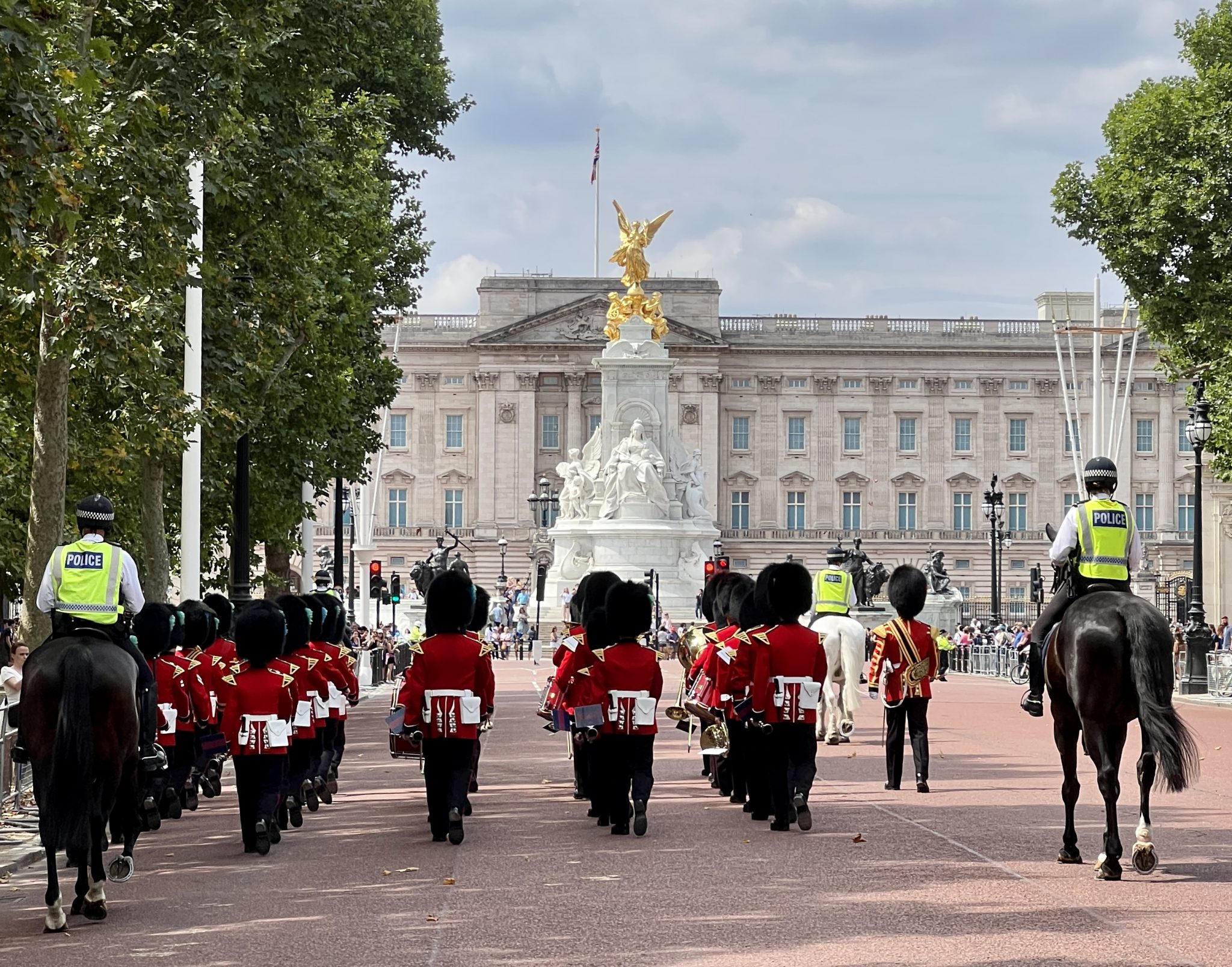 Buckingham Palace from the Mall