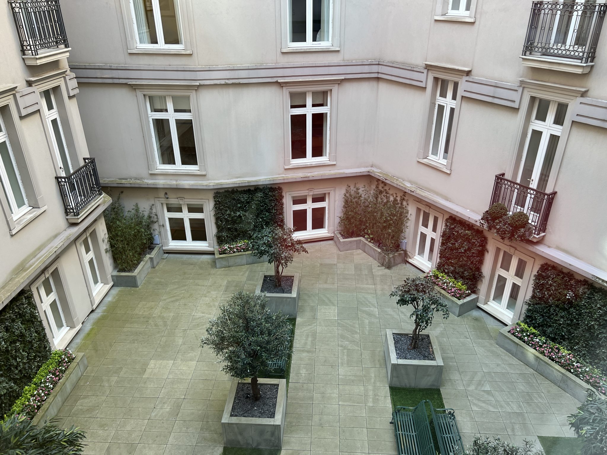 Internal facing rooms Corinthia London