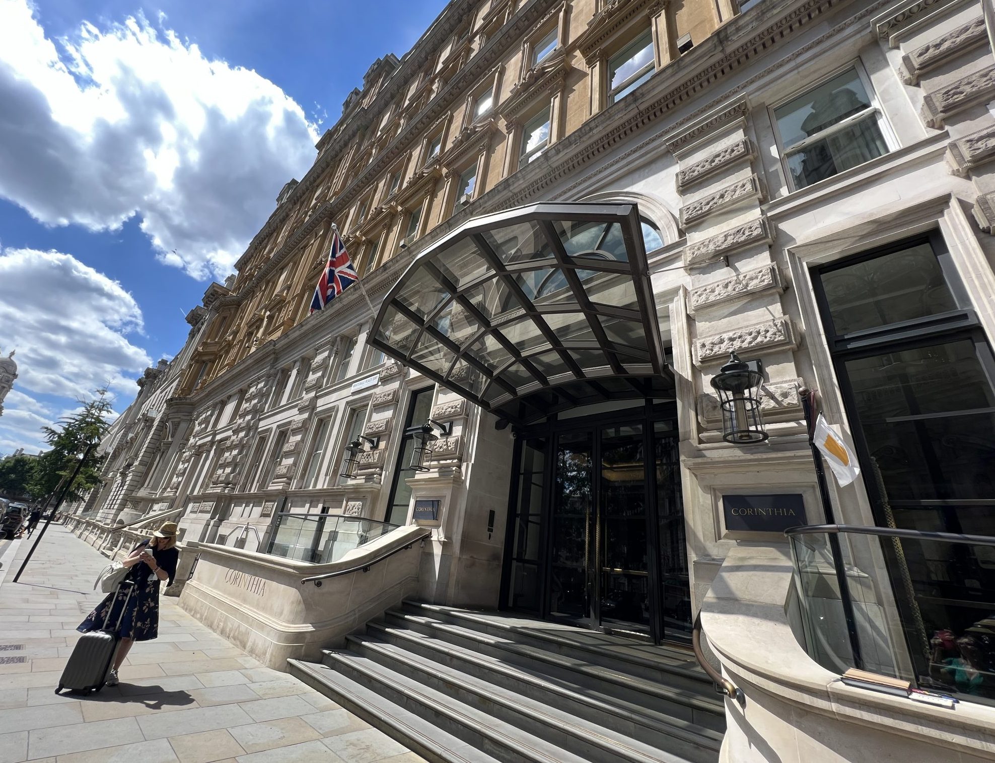 Entrance at Corinthia London