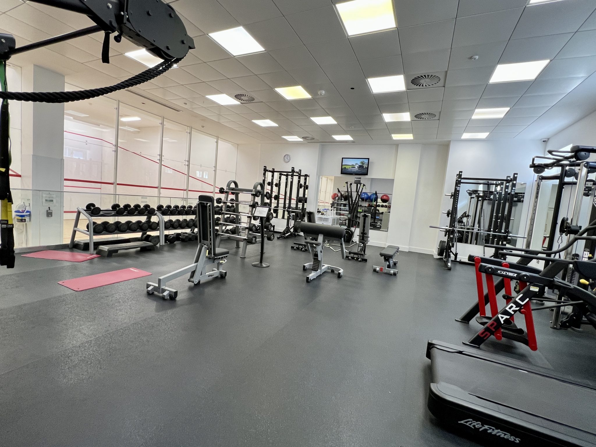 Free Weights room Lansdowne Club