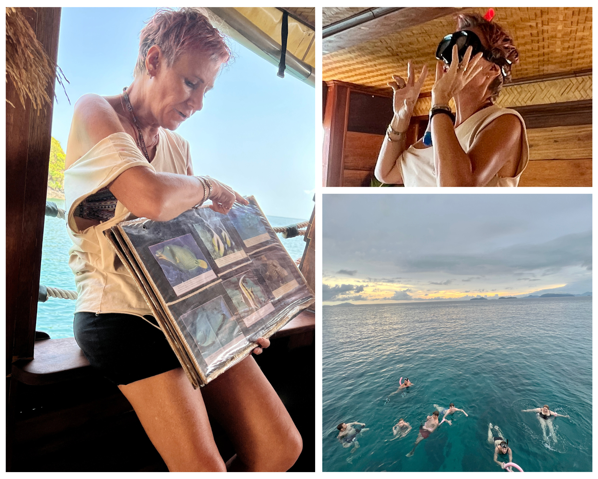 La Moet Snorkelling briefing