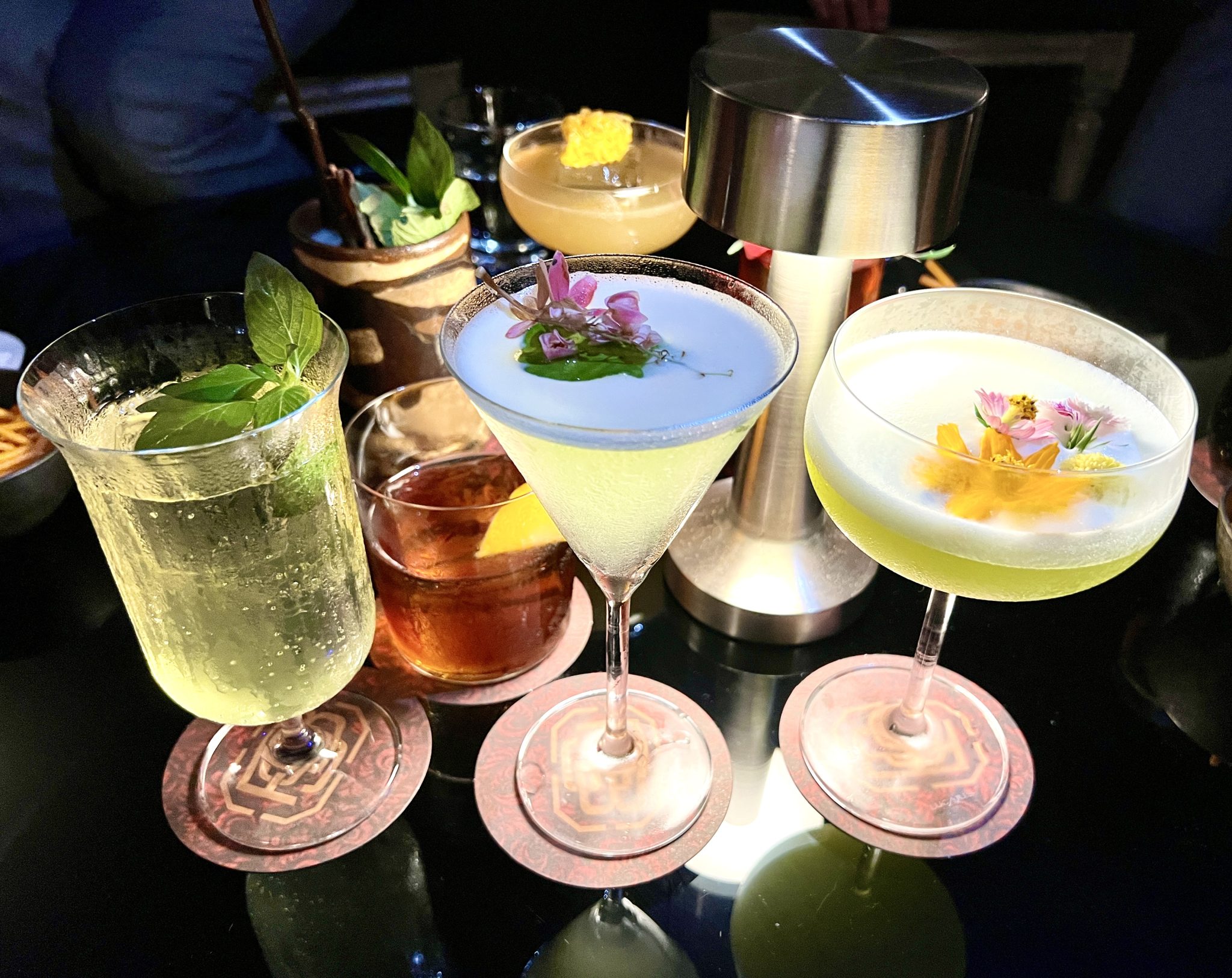 Signature Cocktails Falcon Secret Bar