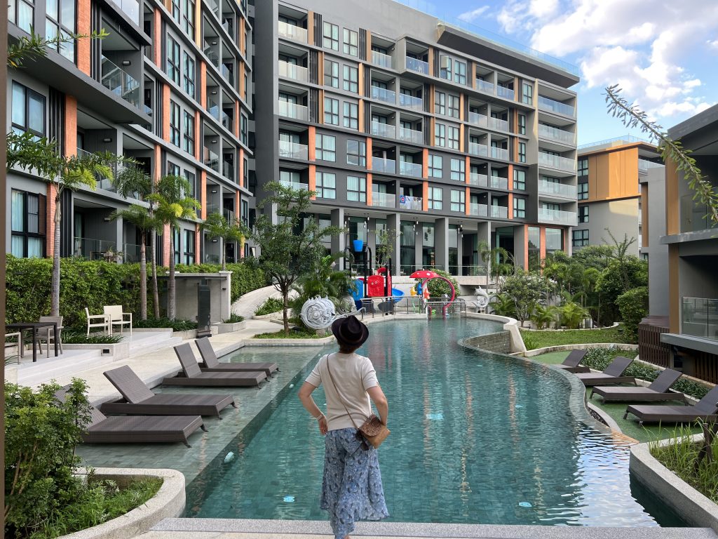 Poolside at Mida Grande Resort Phuket