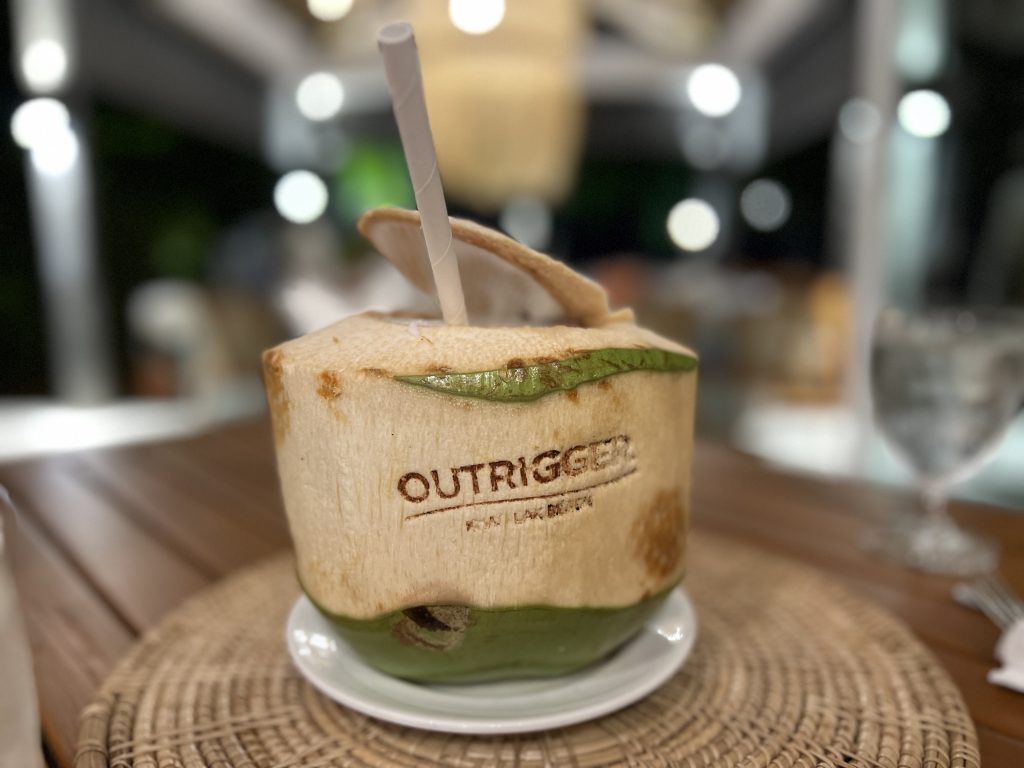 Coconut at Edgewater Bar and Grill Outrigger Khao Lak Beach Resort 