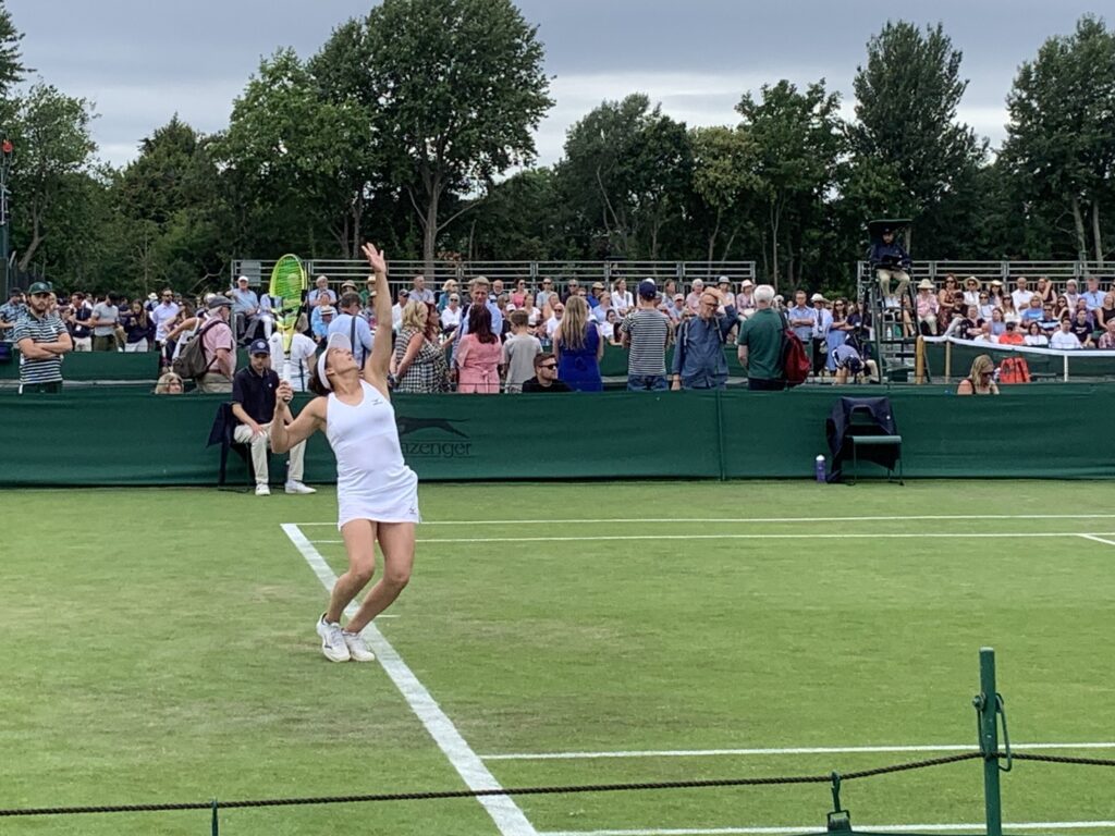 Irina Falconi at the Wimbledon Championship Qualifying Tournament