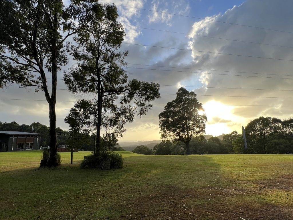 Sunrise at Gwinganna Lifestyle Retreat 