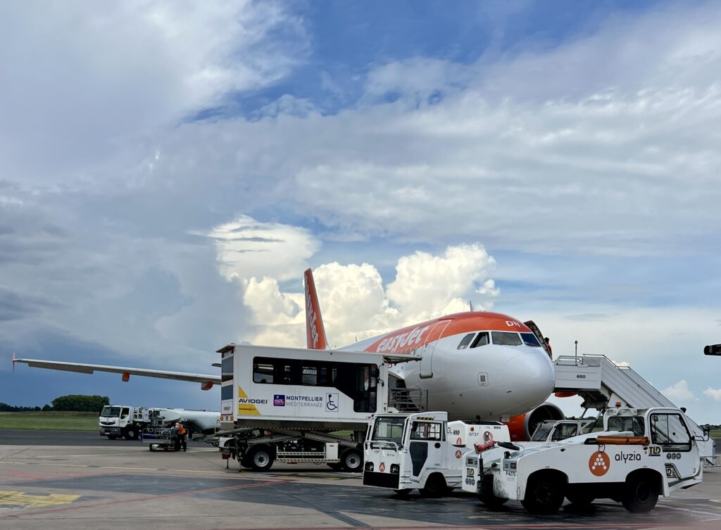 EasyJet Montpellier Airport