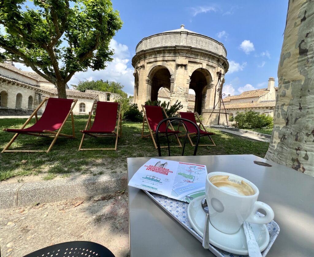 Cafe Saint Jeans at Chartreuse de Villeneuve lez Avignon