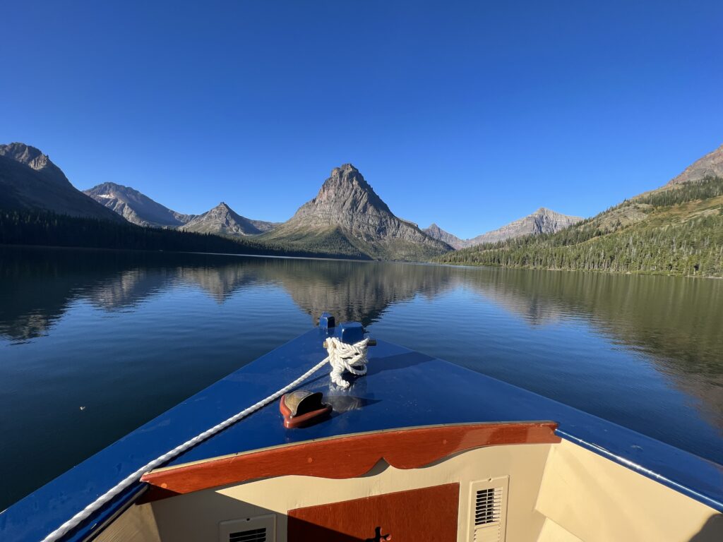 Views of Two Medicine Lake from Sinopah