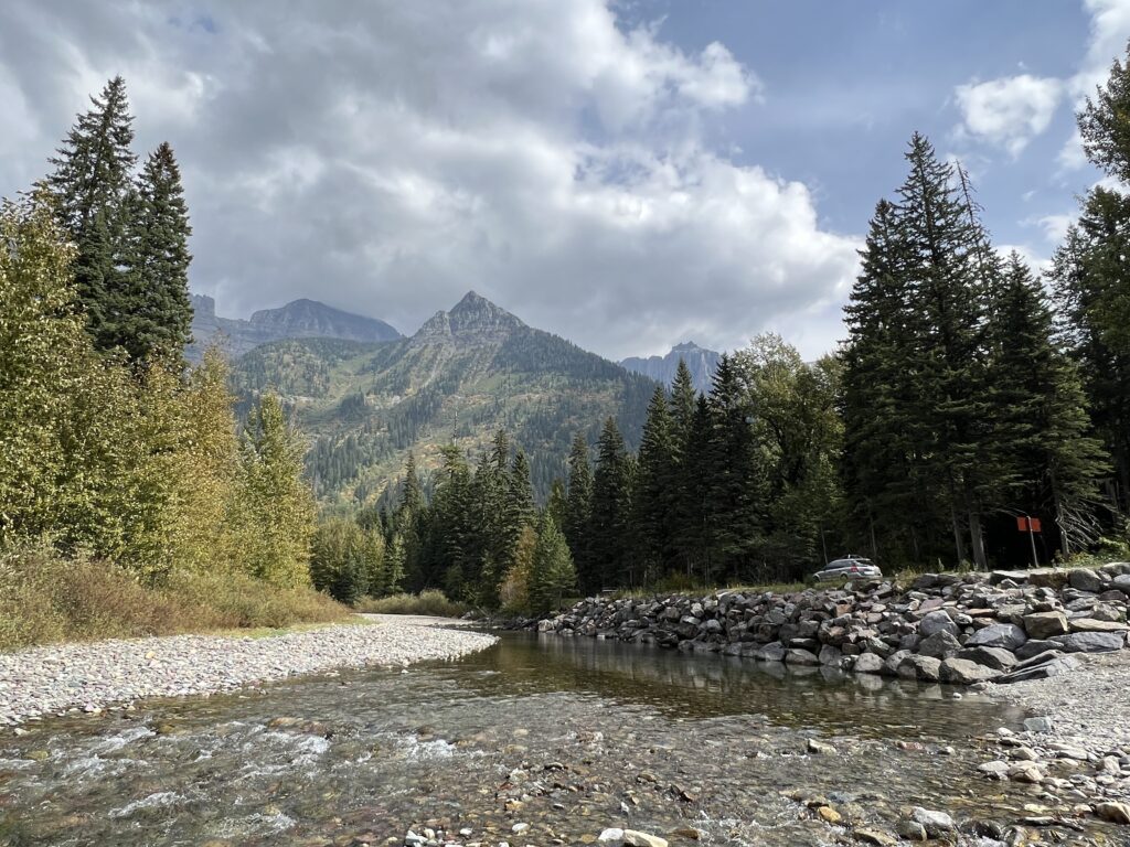 Going to the Sun road, Glacier National Park, Montana travels