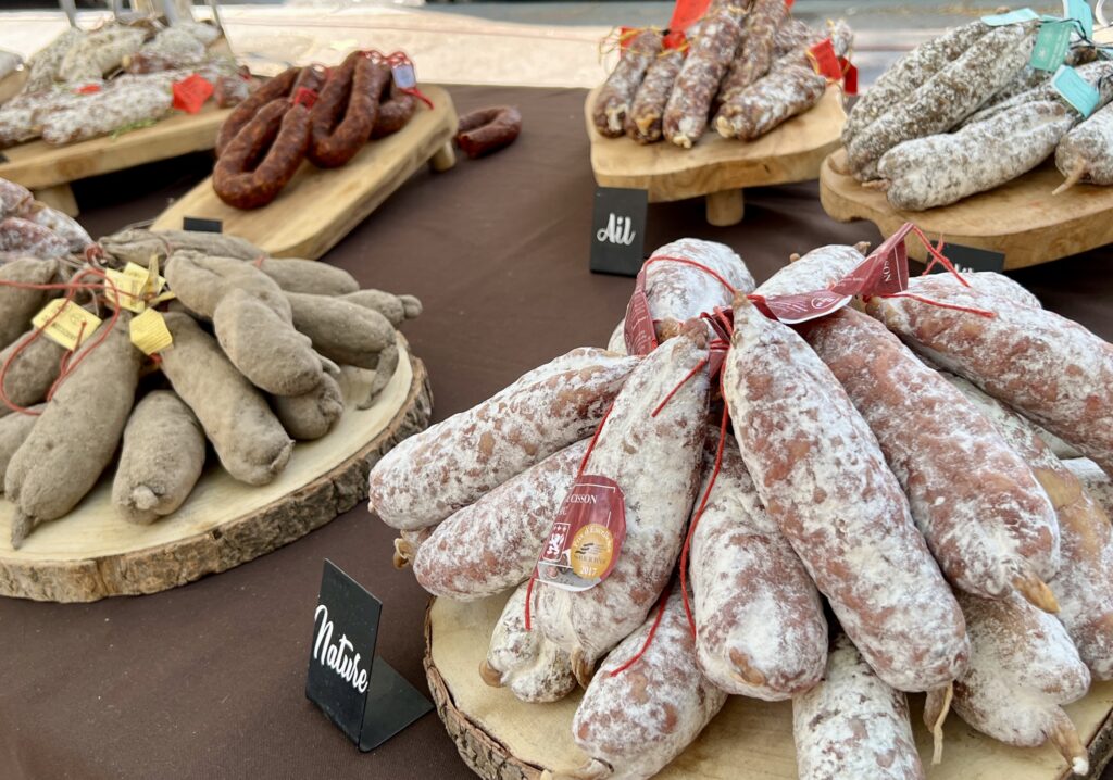 Sausages from Croix-Rousse market