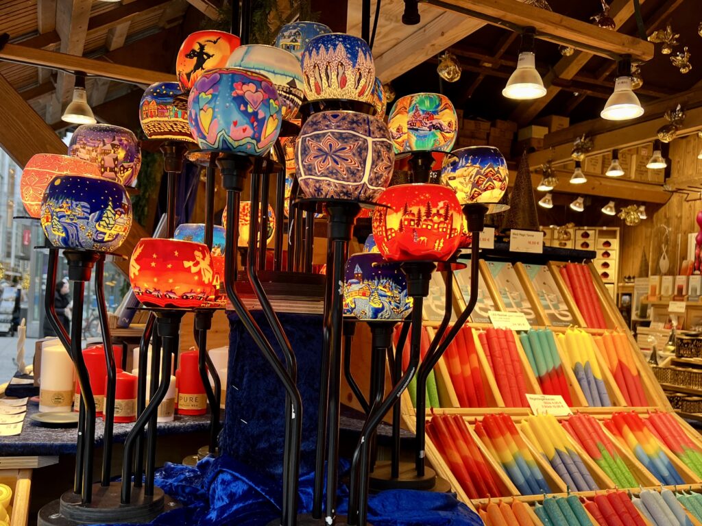 Dusseldorf Christmas MArket Candles