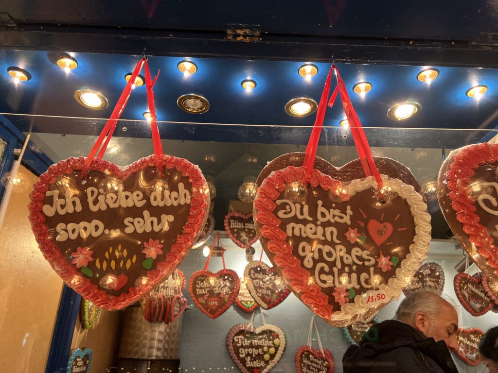 Gingerbread at the Dusseldorf Christmas Markets