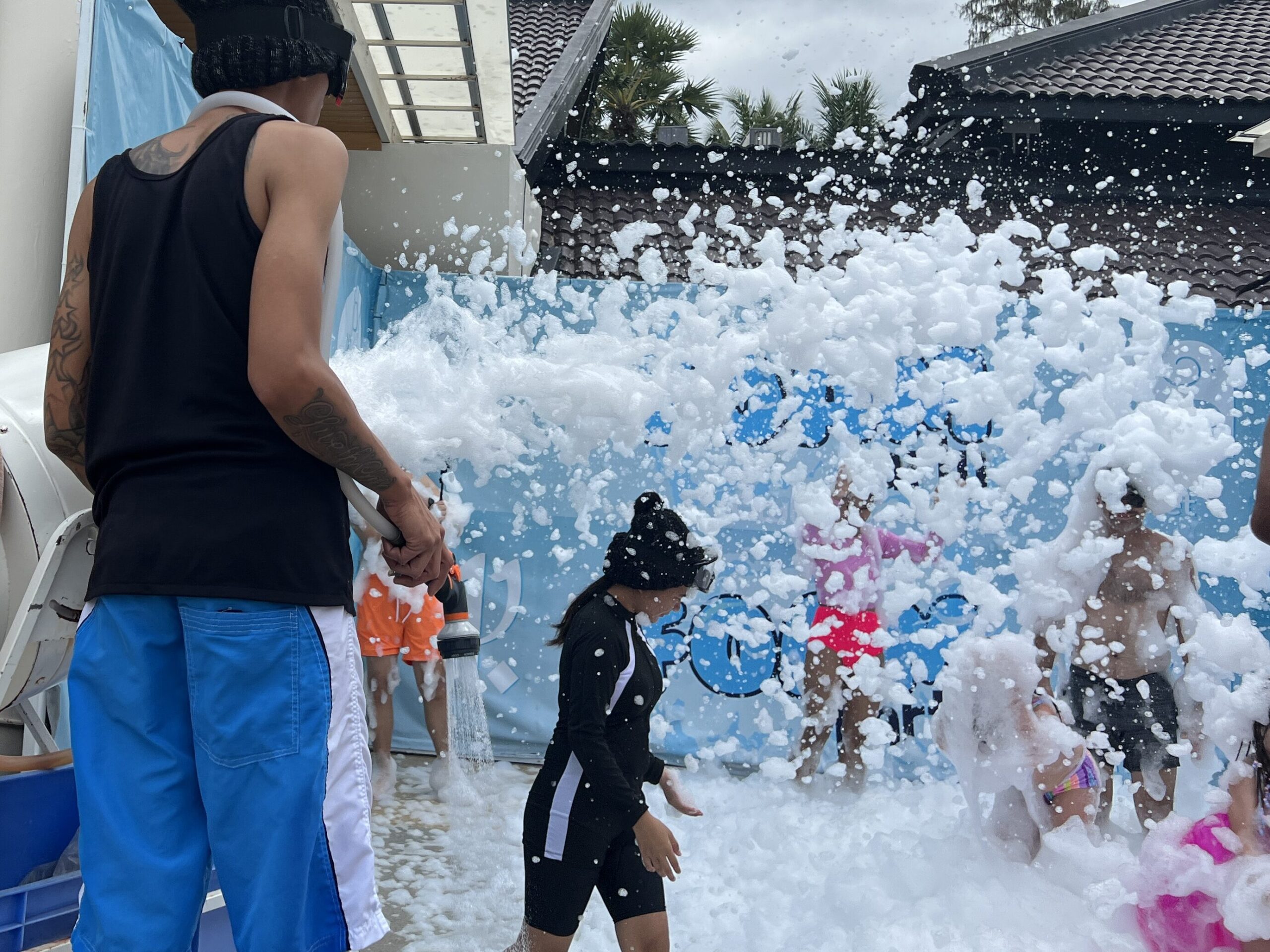 Club Med Phuket Foam party!