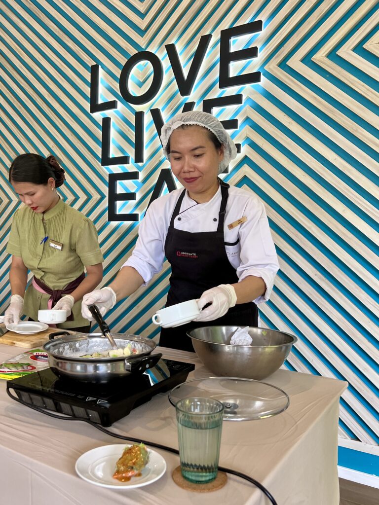 The Love Kitchen cooking class at Absolute Sanctuary