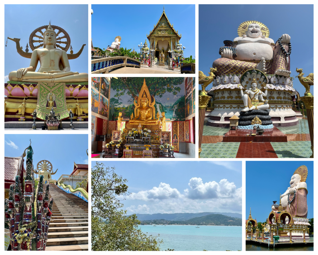 Wat Phra Yai and Wat Plai Laem temples Koh Samui on Absolute Sanctuary temple trip