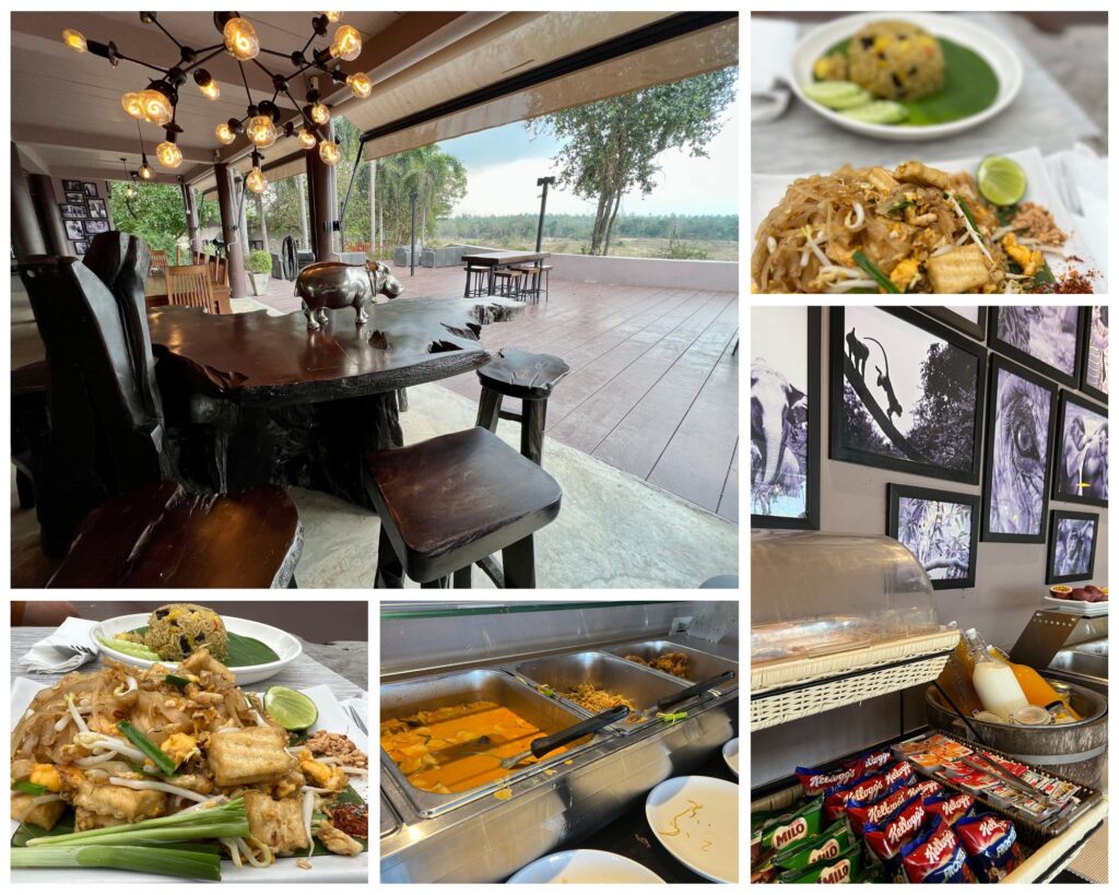 restaurant at I love Phants Lodge