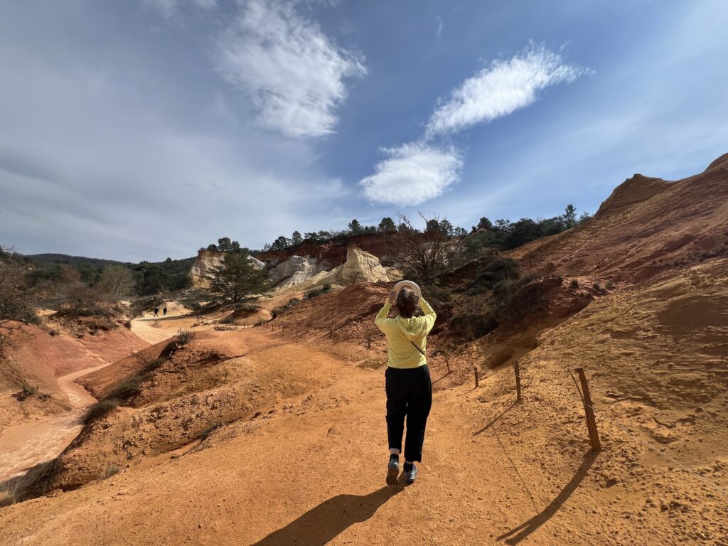 Walking trails at Colorado Provençal