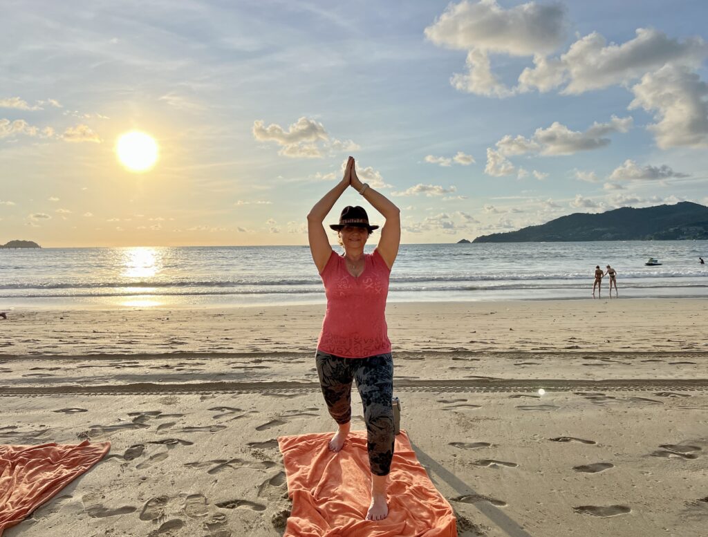 Sunset Yoga at the Courtyard by Marriott Phuket, Patong Beach Resort