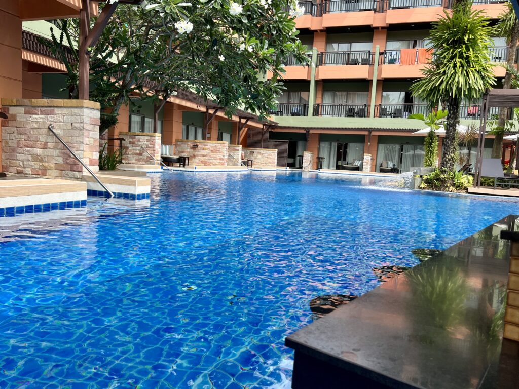 The pool Entry Rooms at The Serene Pool at The Courtyard by Marriott Phuket, Patong Beach Resort.
