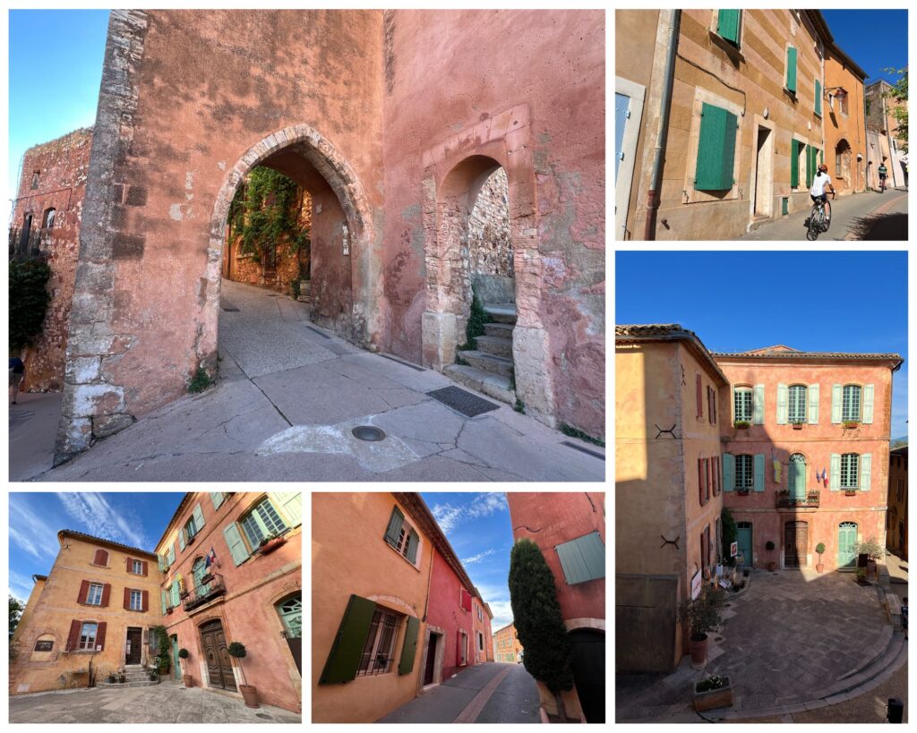 Visiting Roussillon, Luberon