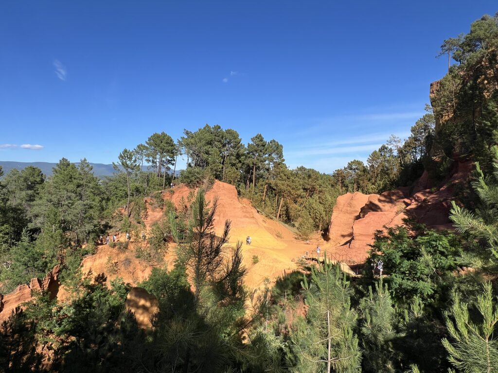 Ochre Trail Roussillon, Luberon, Provence
