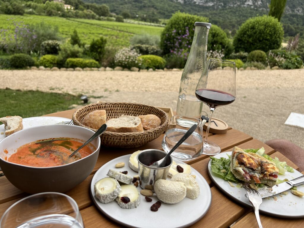 Dinner at La Bastide du Mourre 