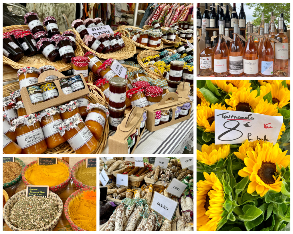 Lourmarin Market, Luberon, Provence, France